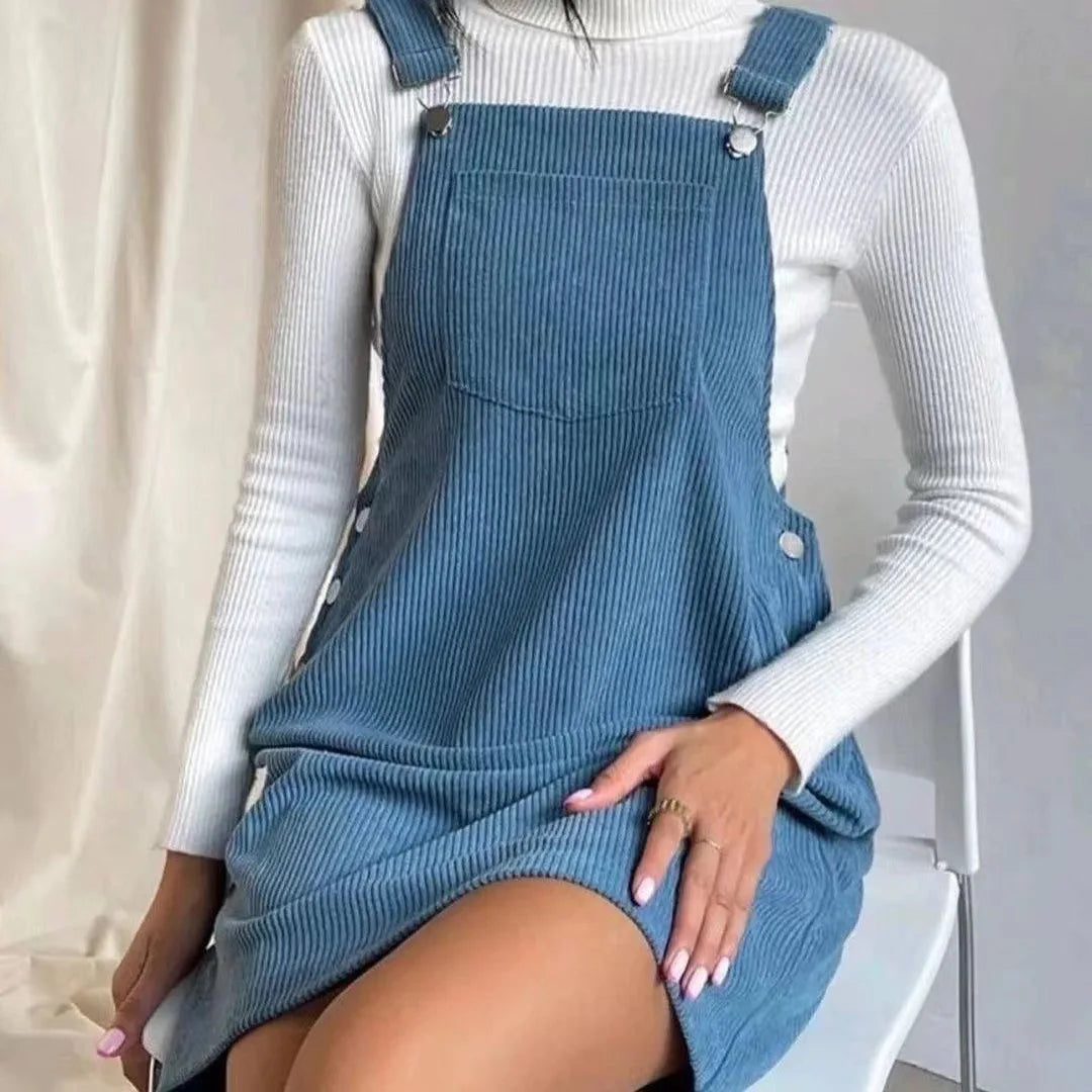salopette velours tendance