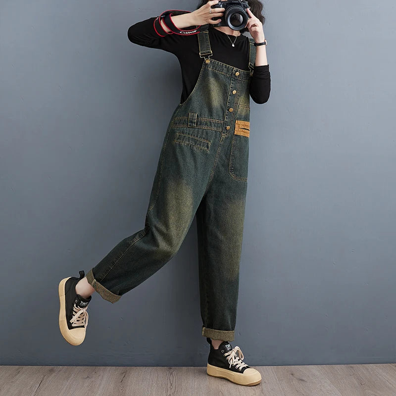 style rétro salopette