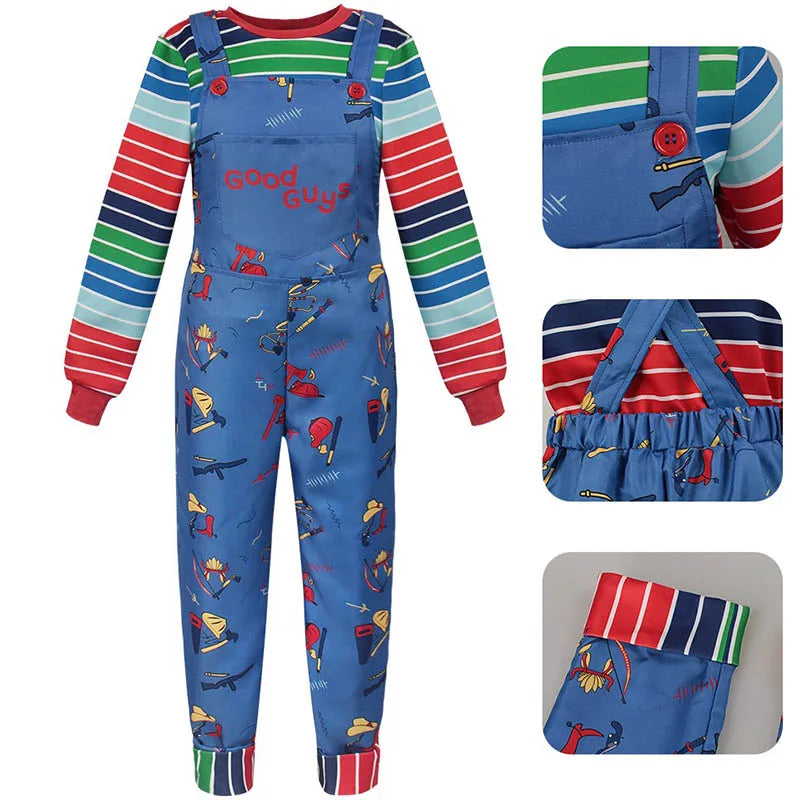 Détail Salopette Chucky