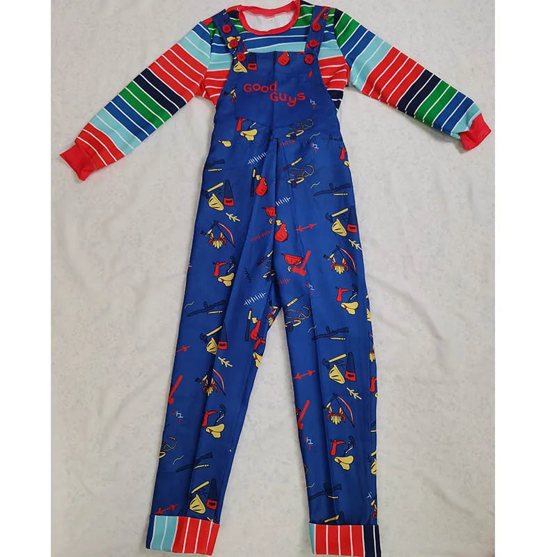 Salopette Chucky pour Halloween