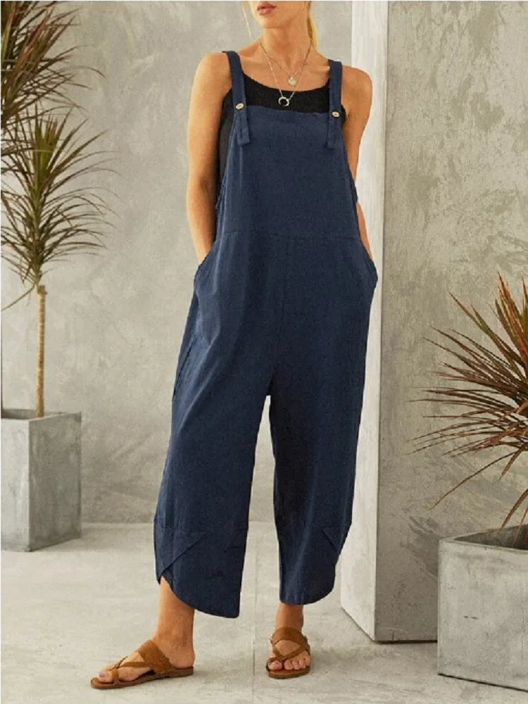Style décontracté salopette femme