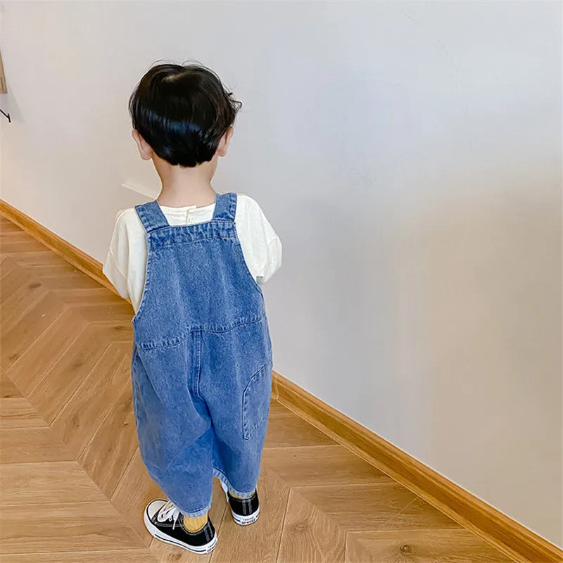 Salopette enfant style intemporel