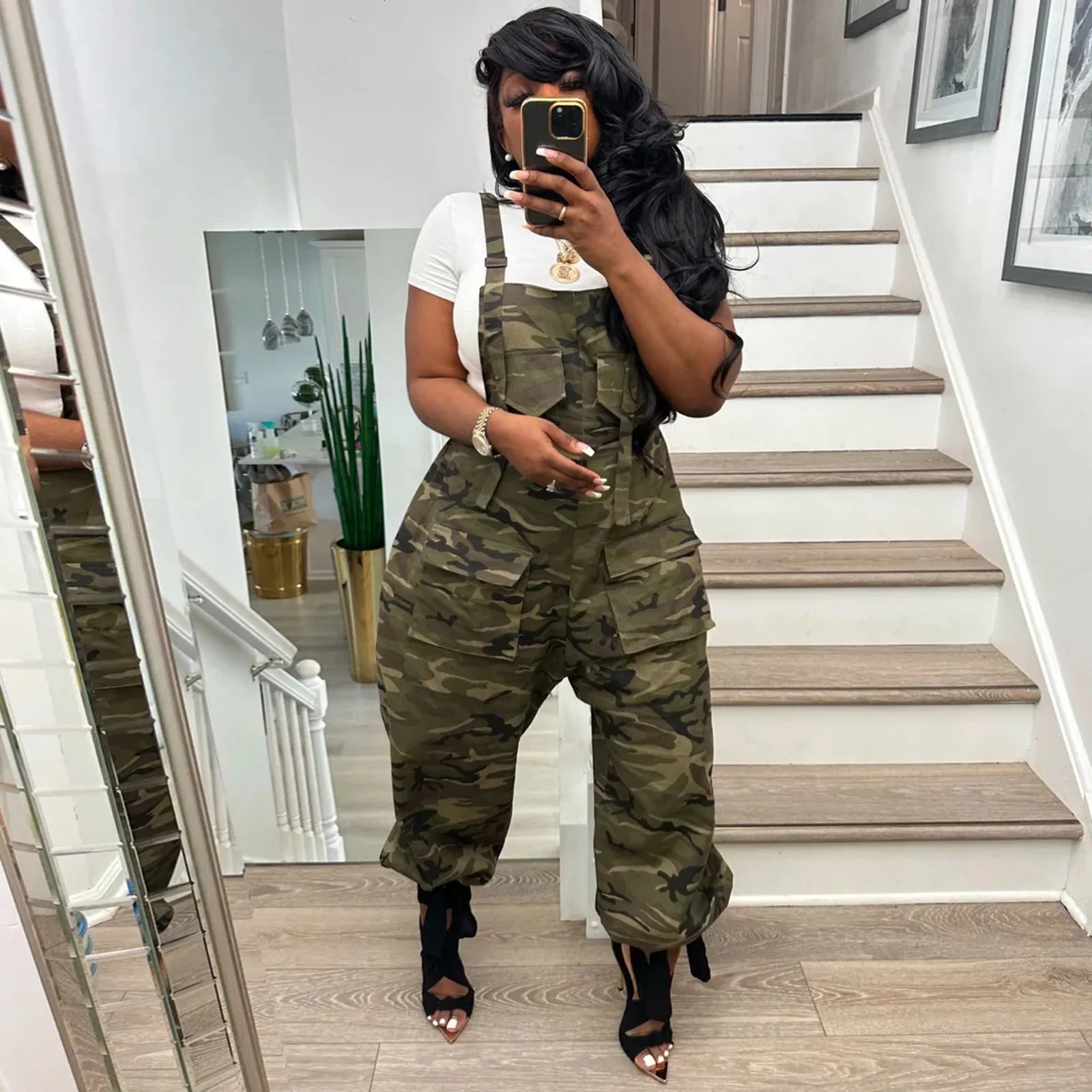 confort et chic salopette militaire