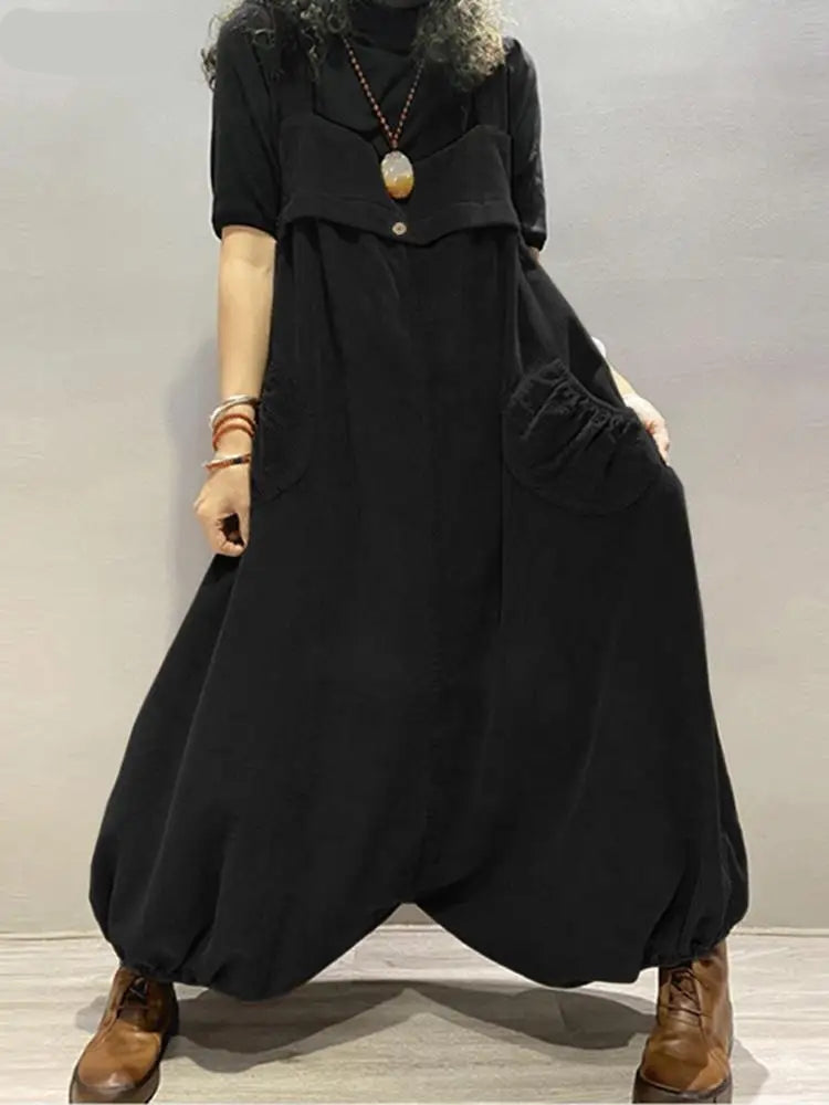 look casual salopette oversize