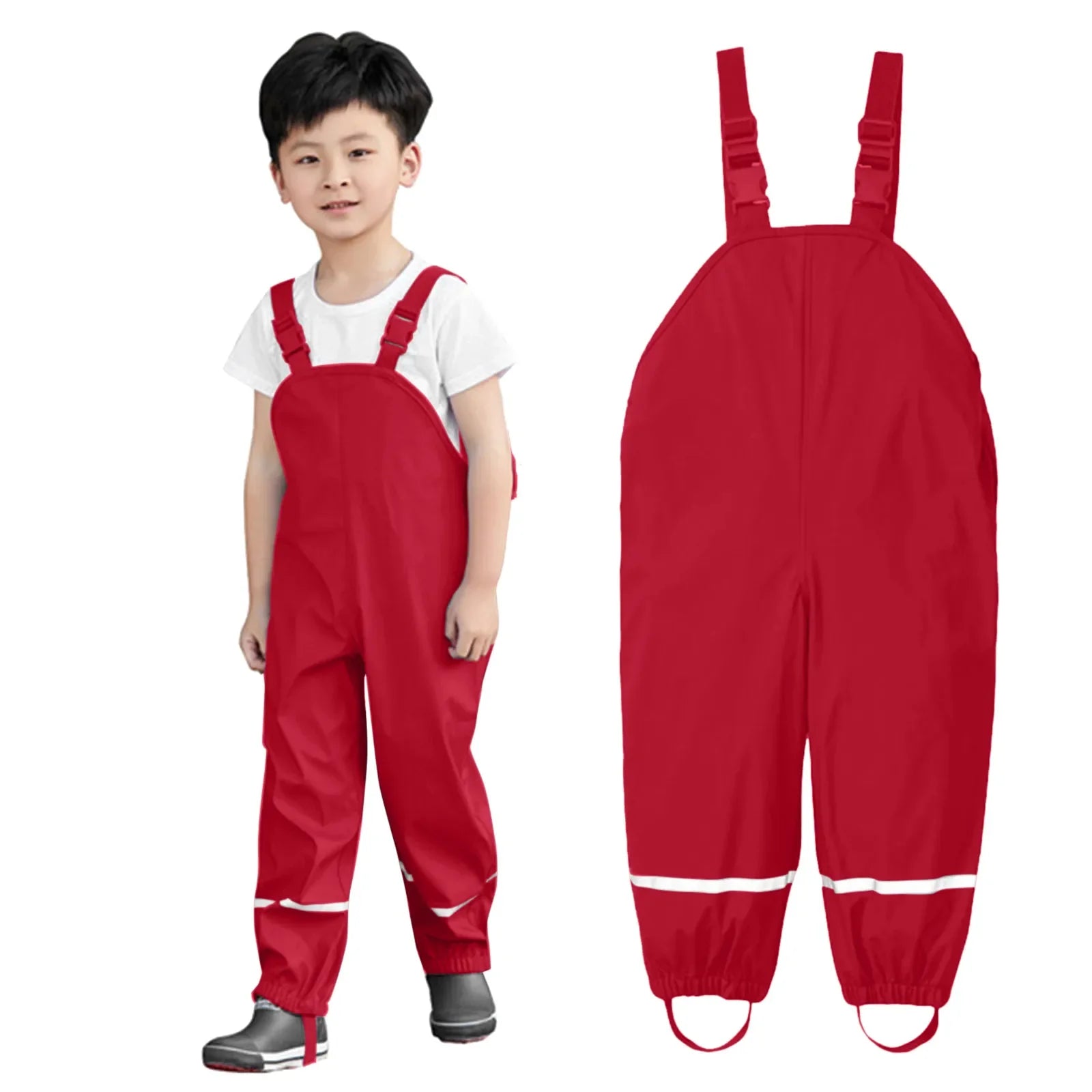 pluie jeu enfant salopette