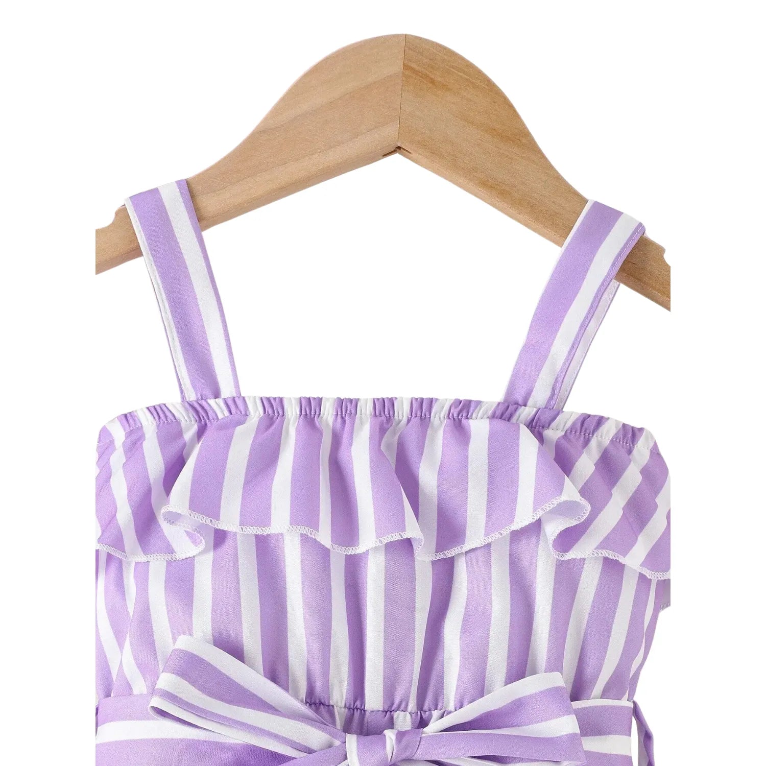 Tenue estivale bébé à rayures