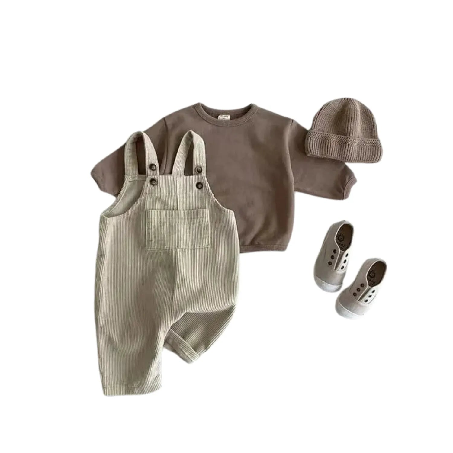 mode enfant coton côtelé