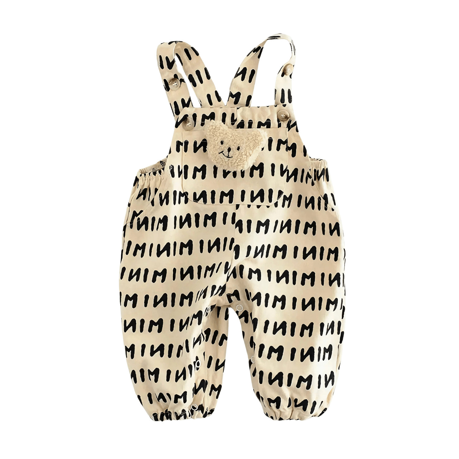 tenue bébé avec poche ours