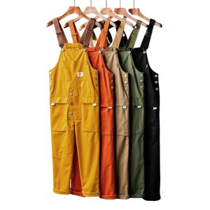 salopette pantalon cargo colorée homme