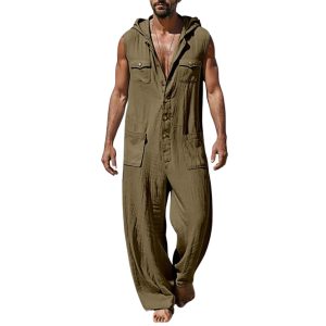 salopette d'été décontractée pour homme