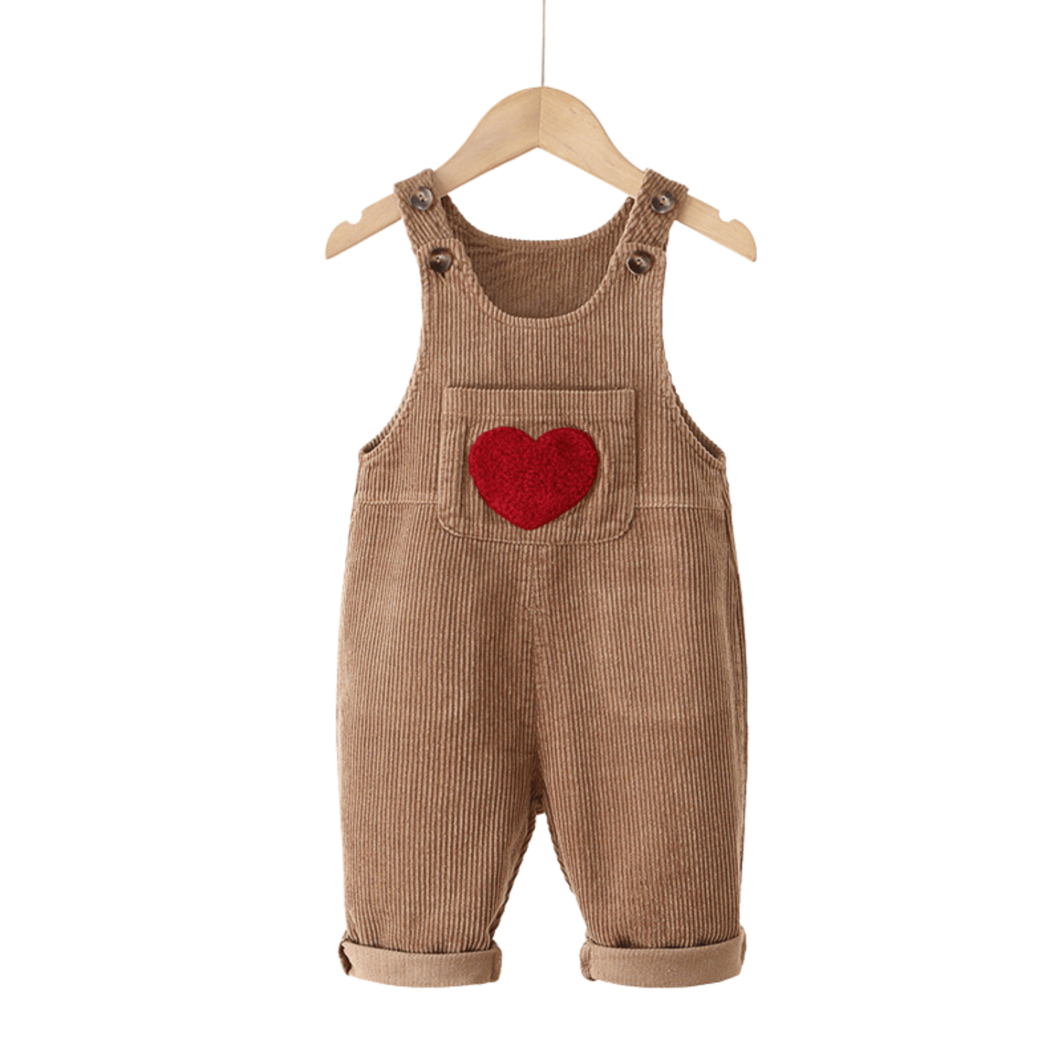 vêtement enfant coton motif cœur