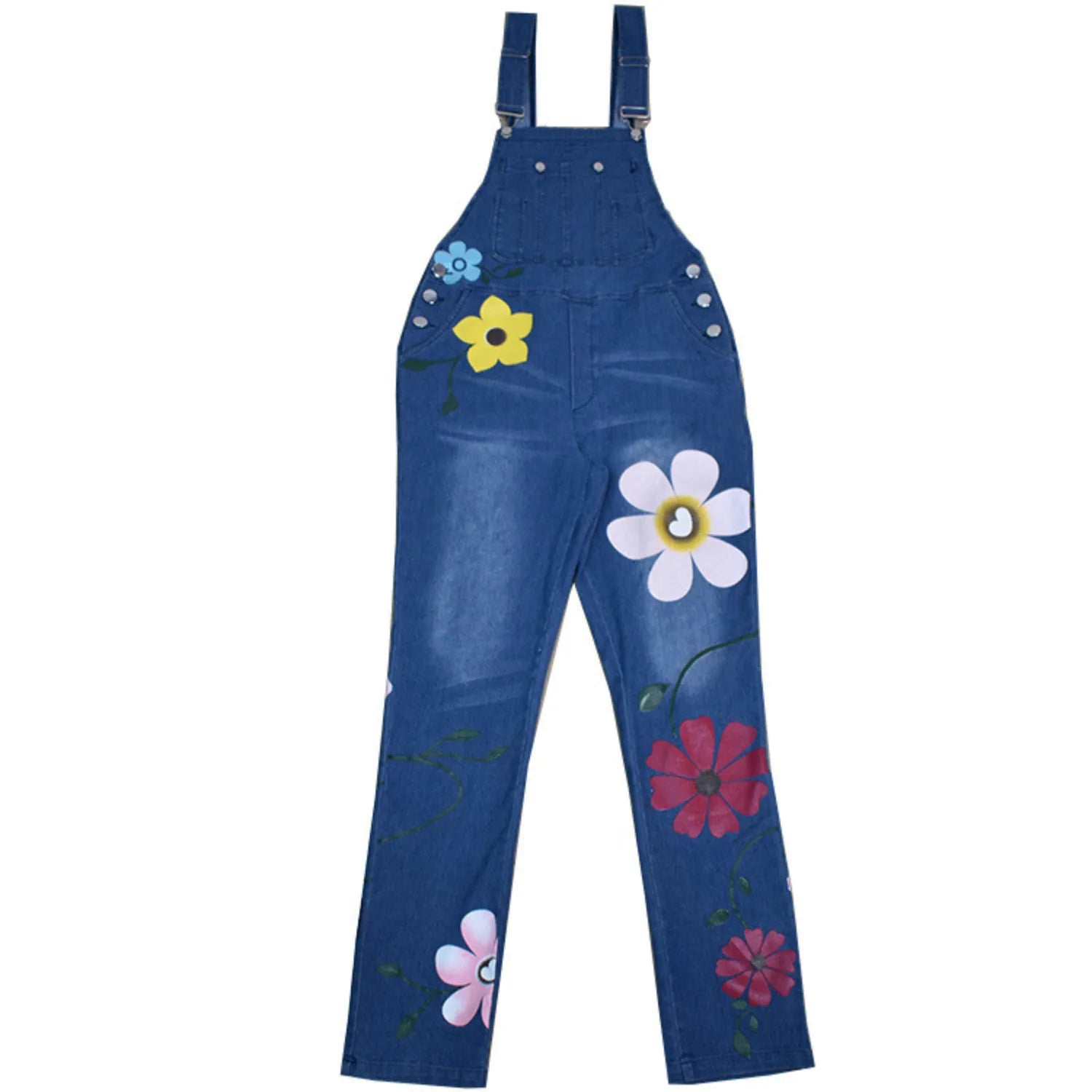 style bohème salopette en jean femme