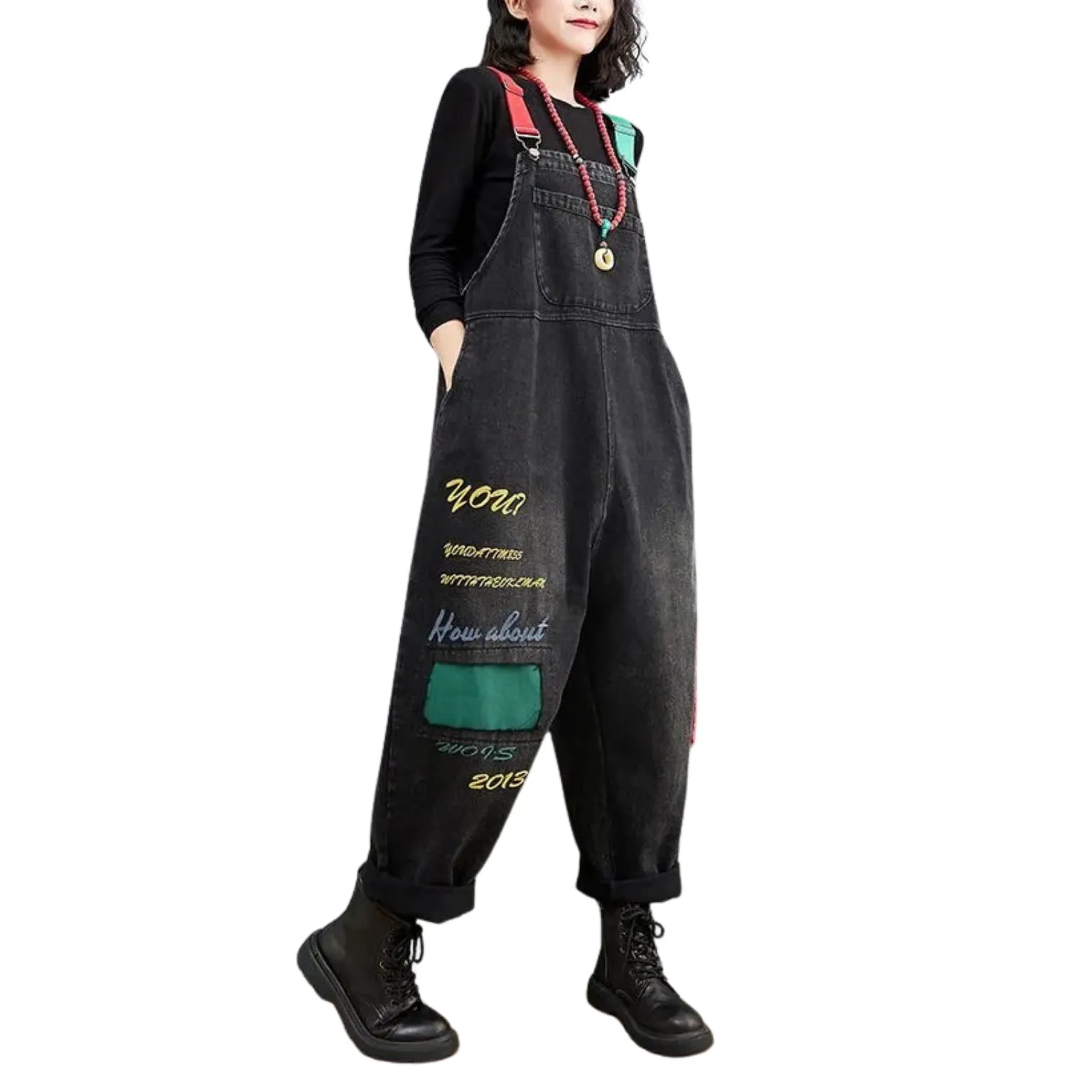 style urbain salopette femme