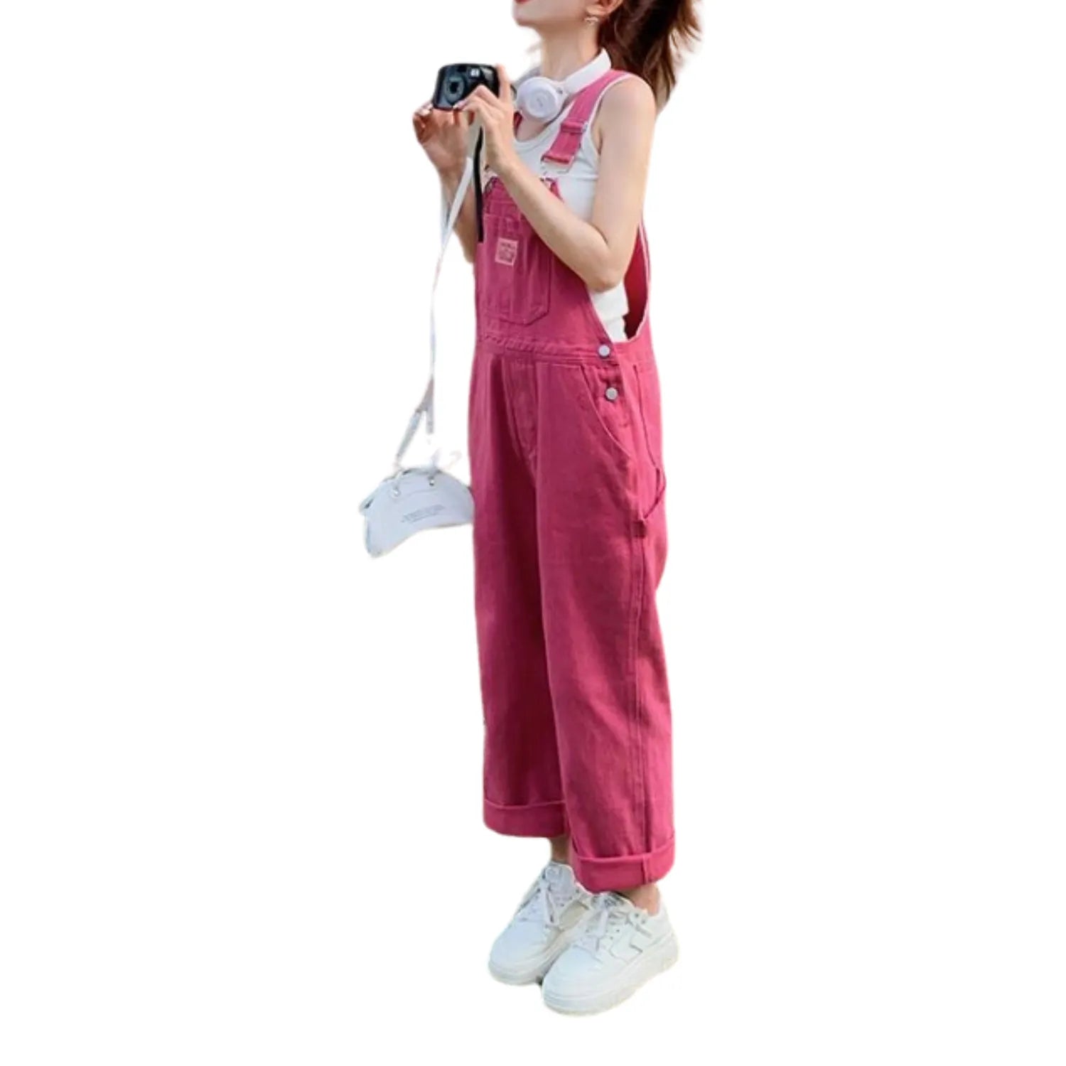 tenue rose vibrante femme