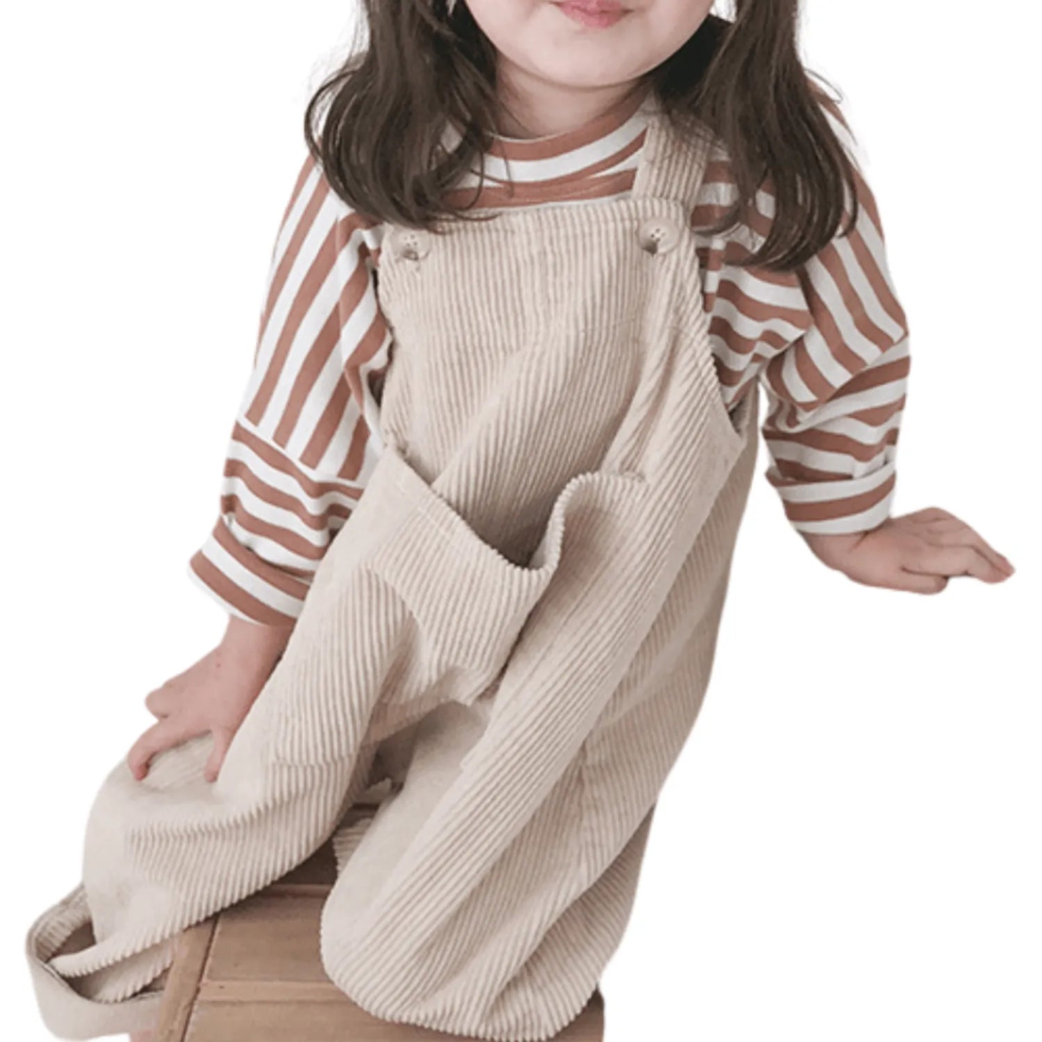Vêtement enfant coton côtelé