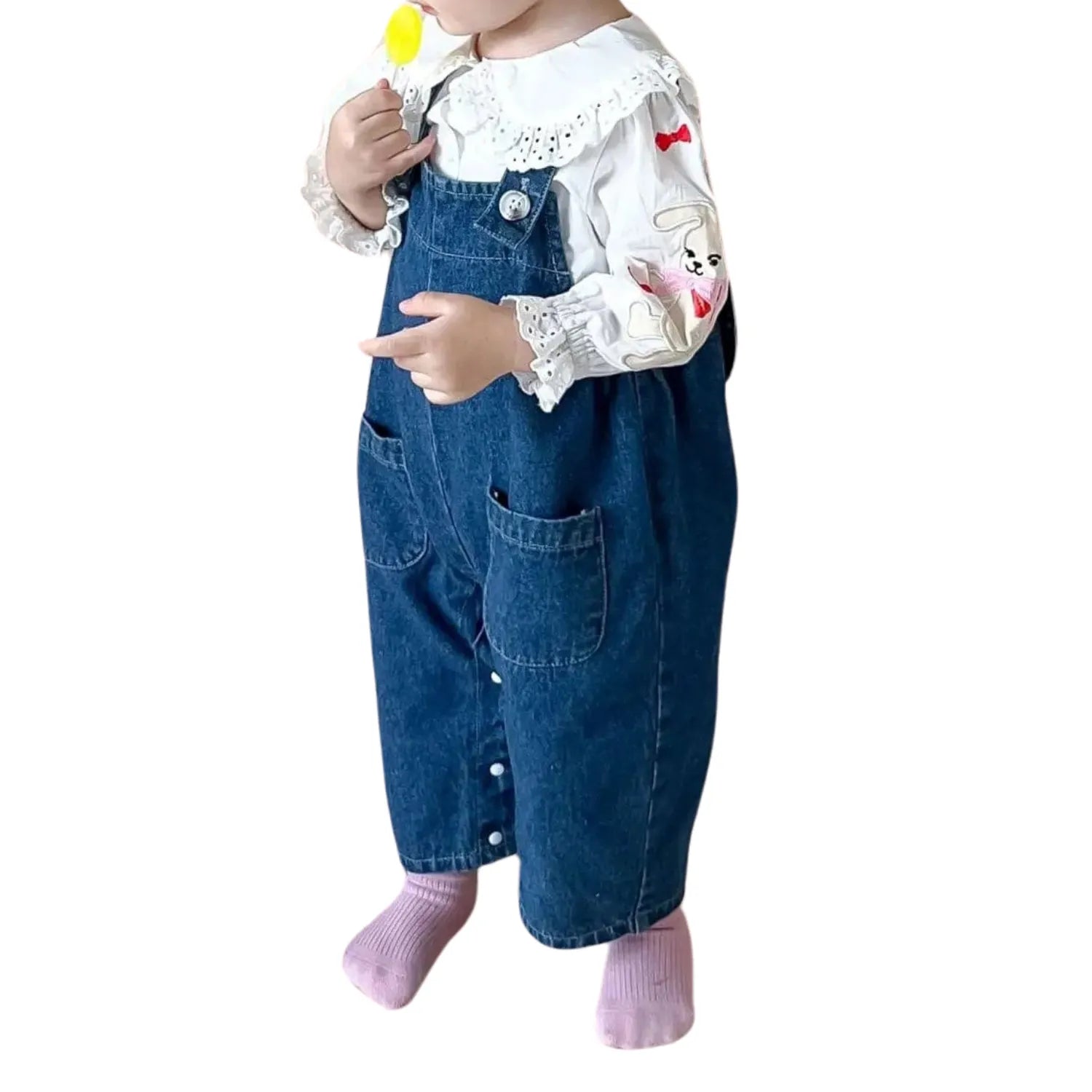 vêtement enfant lapin pompon
