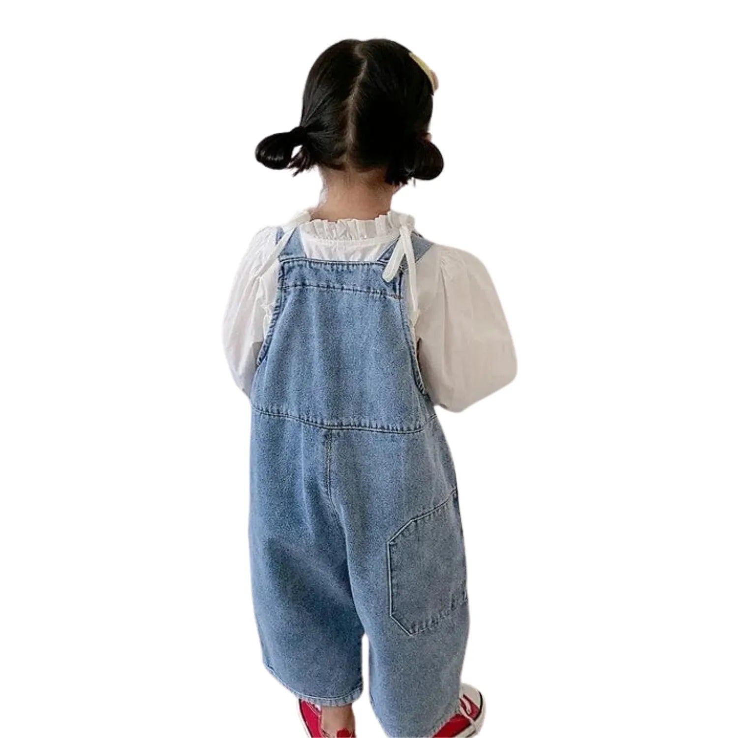 confort salopette enfant en denim