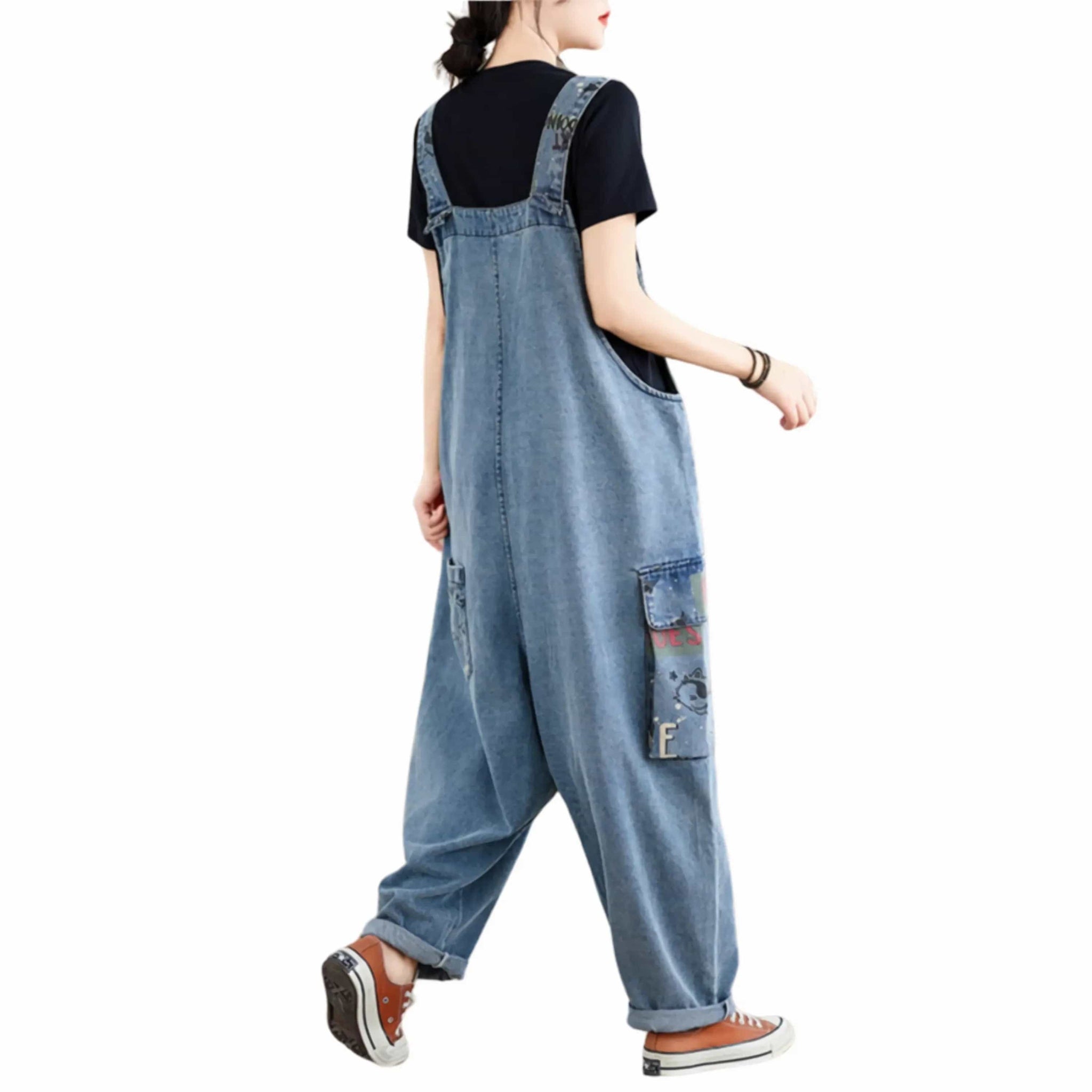 style en salopette jean pour femme