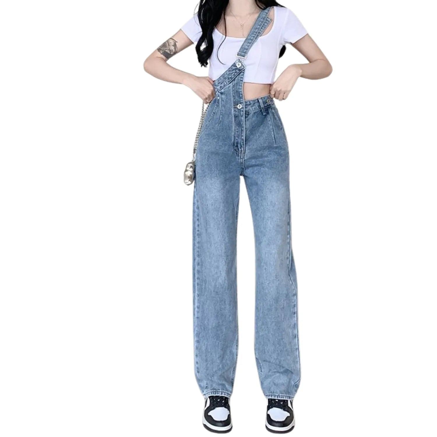 Salopette tendance pour femme