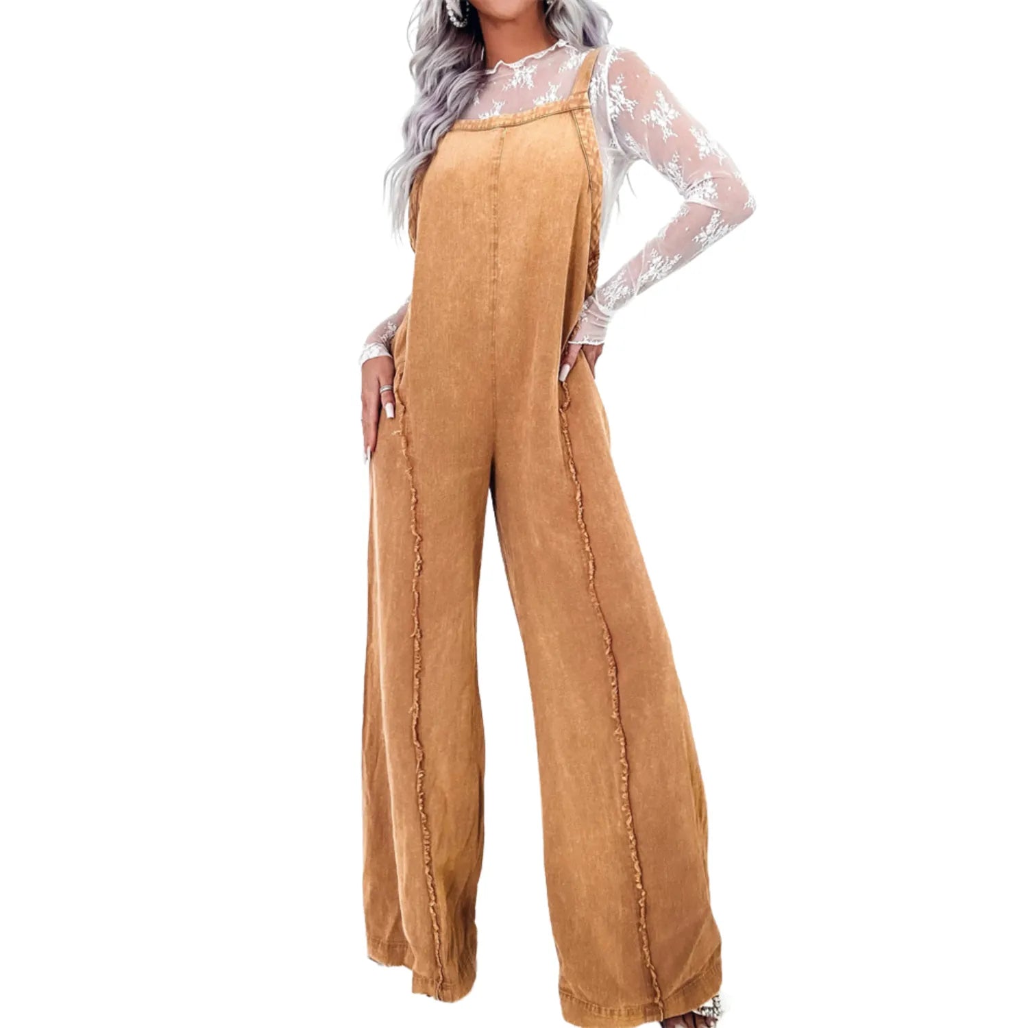 salopette baggy pour femme