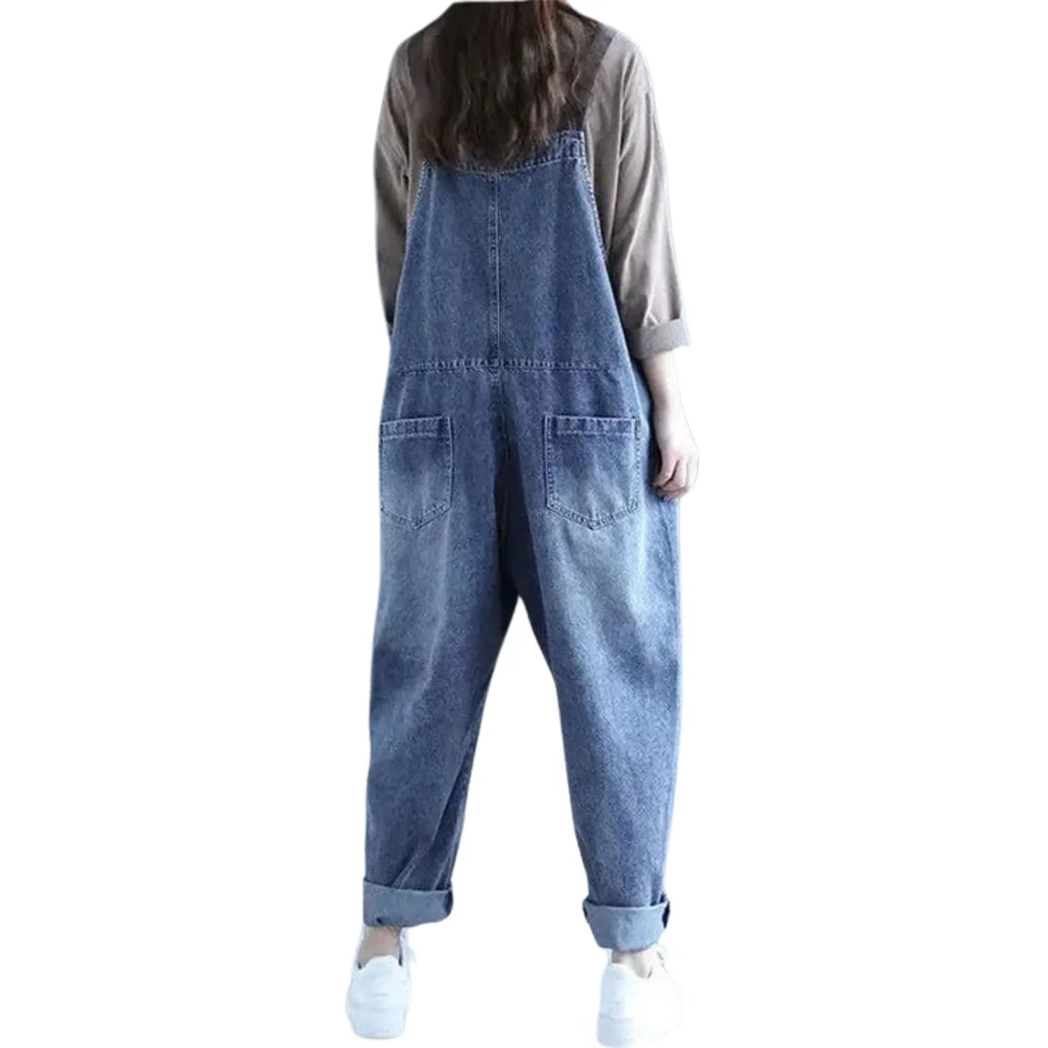 salopette confort en denim