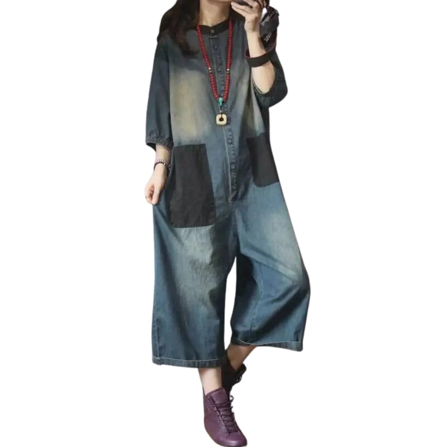 salopette plus size bohème
