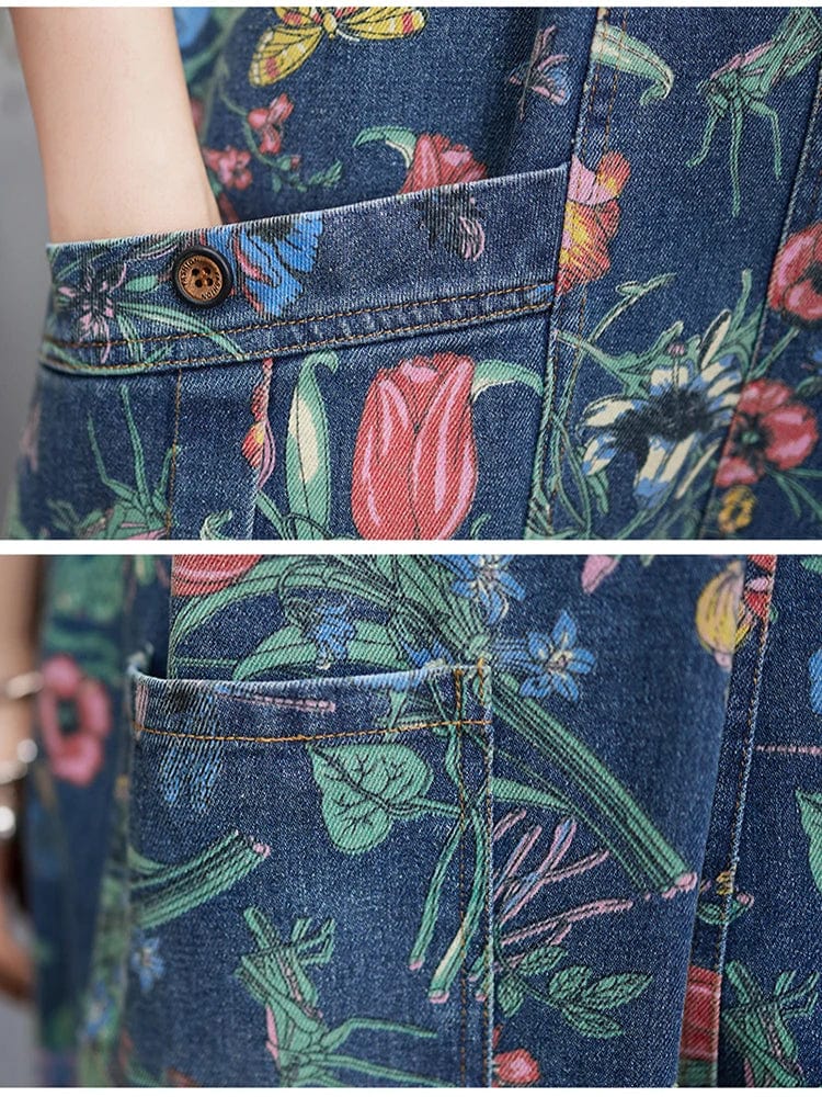 Style bohème en salopette femme