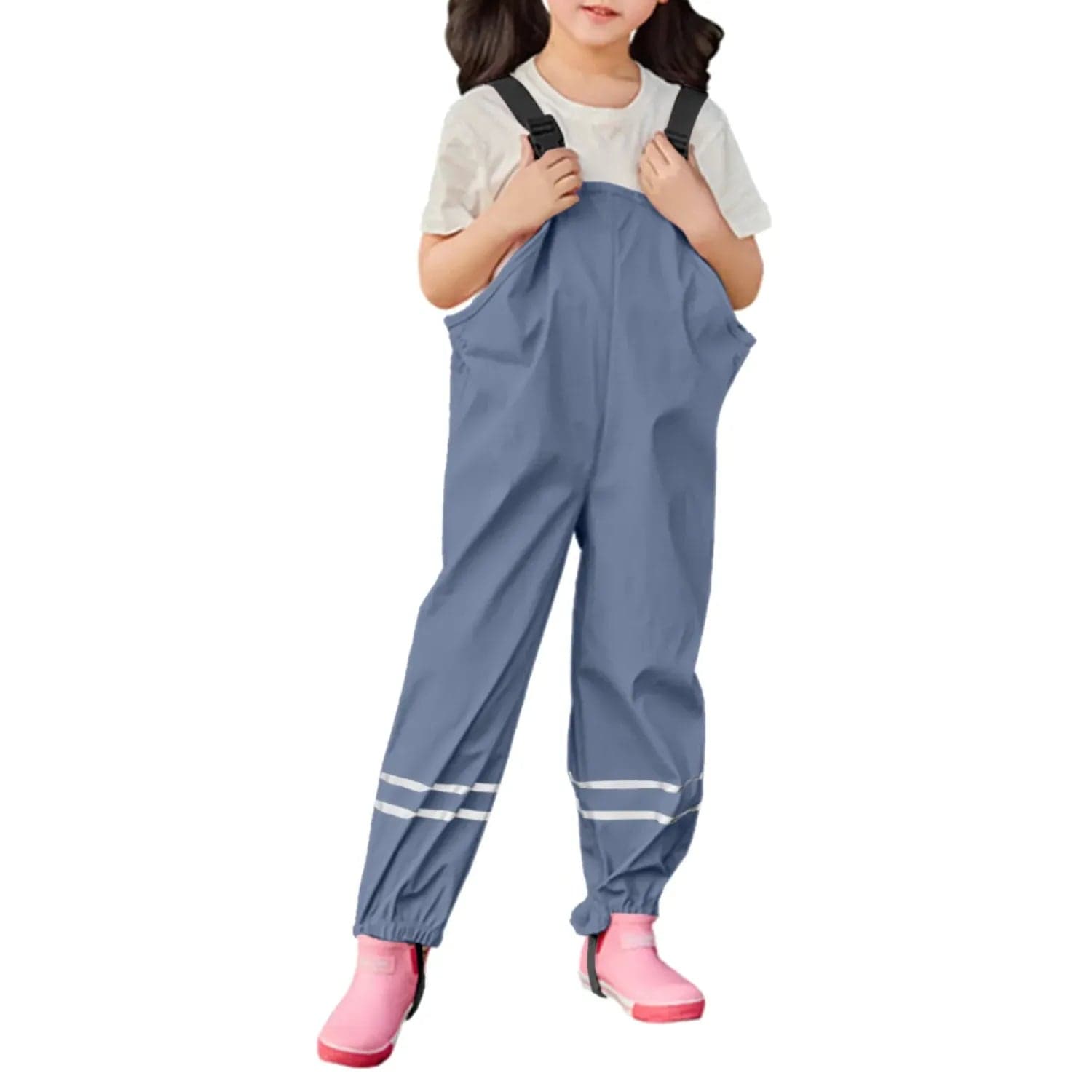 Enfant portant une Salopette Imperméable