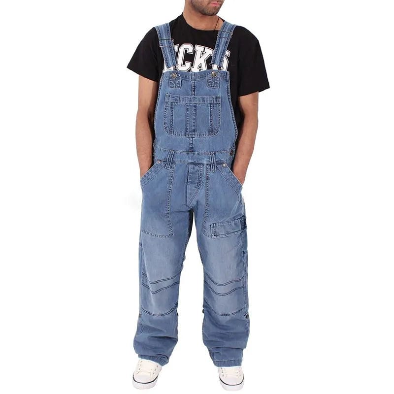 salopette pantalon en jean baggy