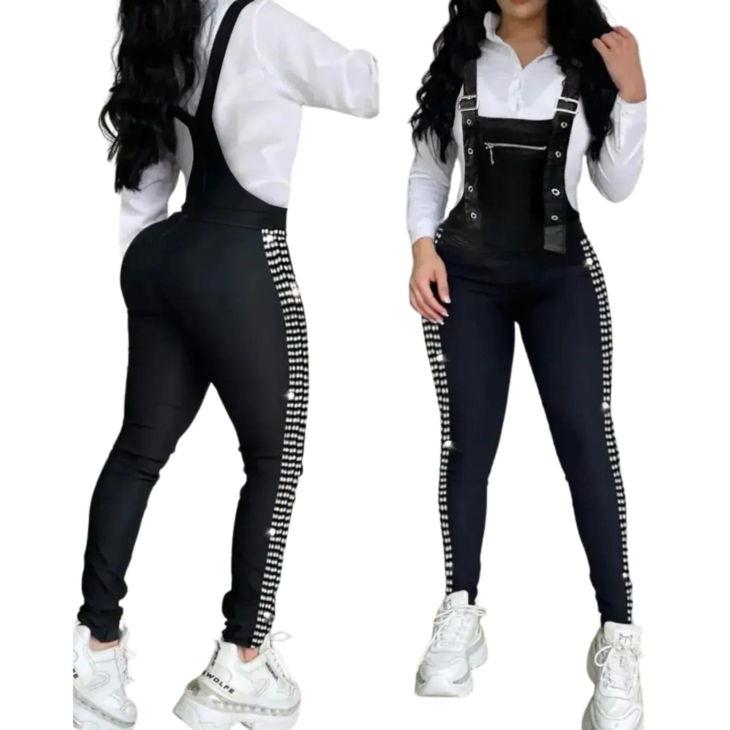 salopette tendance femme noire