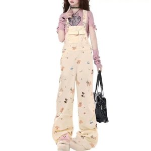 salopette chien motifs pour femme