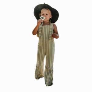 salopette rayée pour enfant