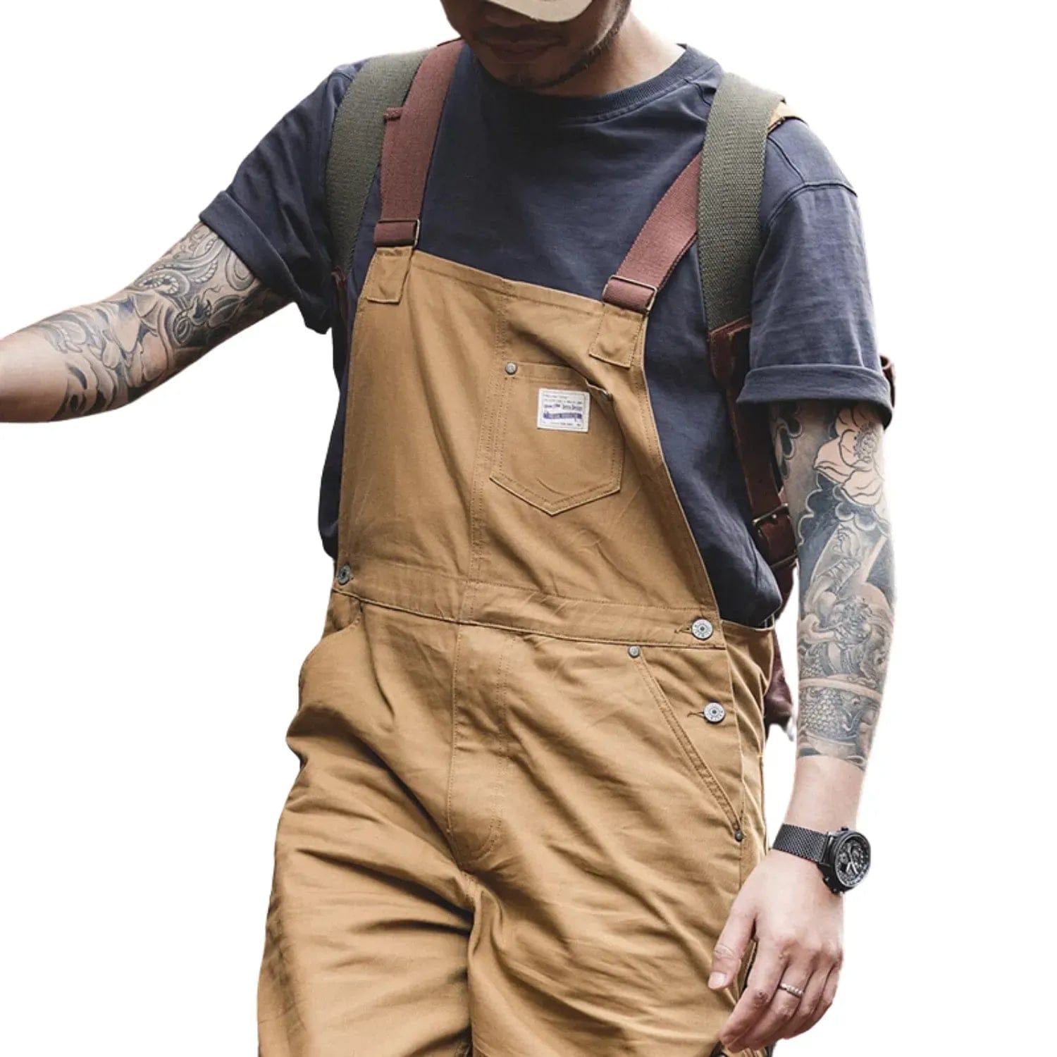 style vintage salopette homme