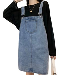 La Belle Salopette en Jean Robe