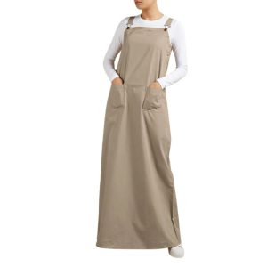 salopette robe longue pour femme
