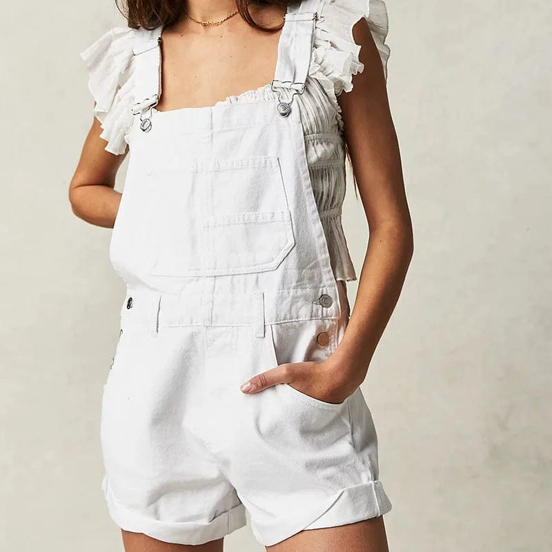 Bretelles ajustables salopette short