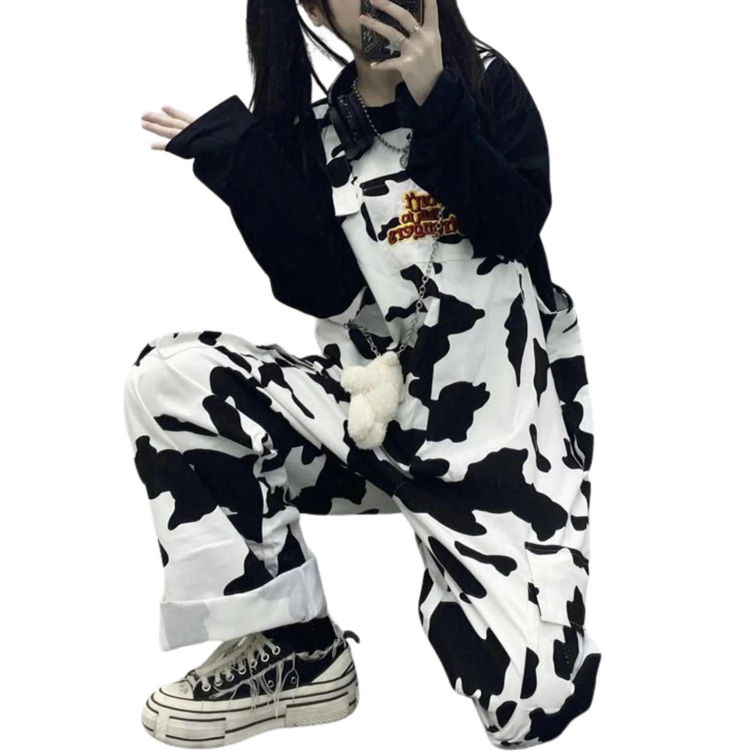 la belle salopette vache