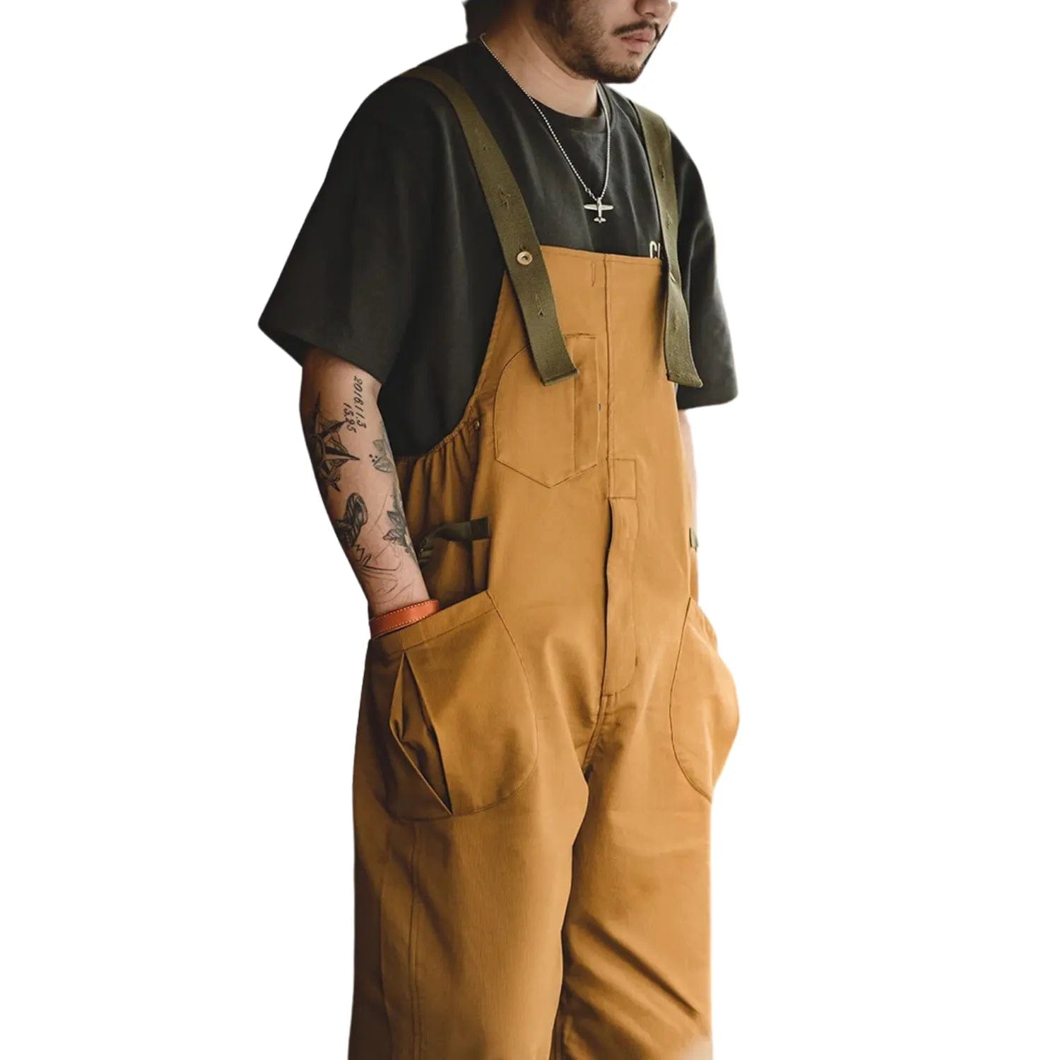 salopette vintage homme en coton
