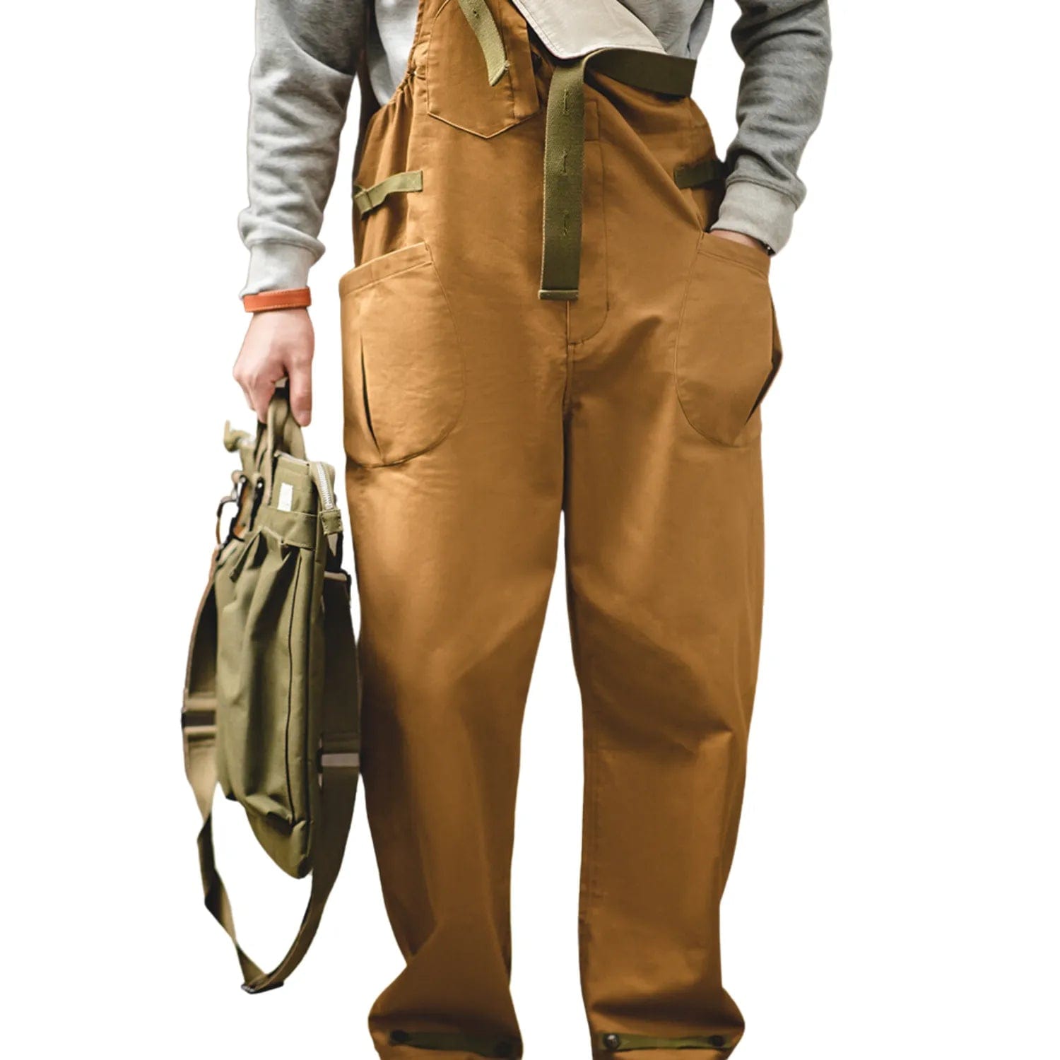 salopette homme rétro en coton