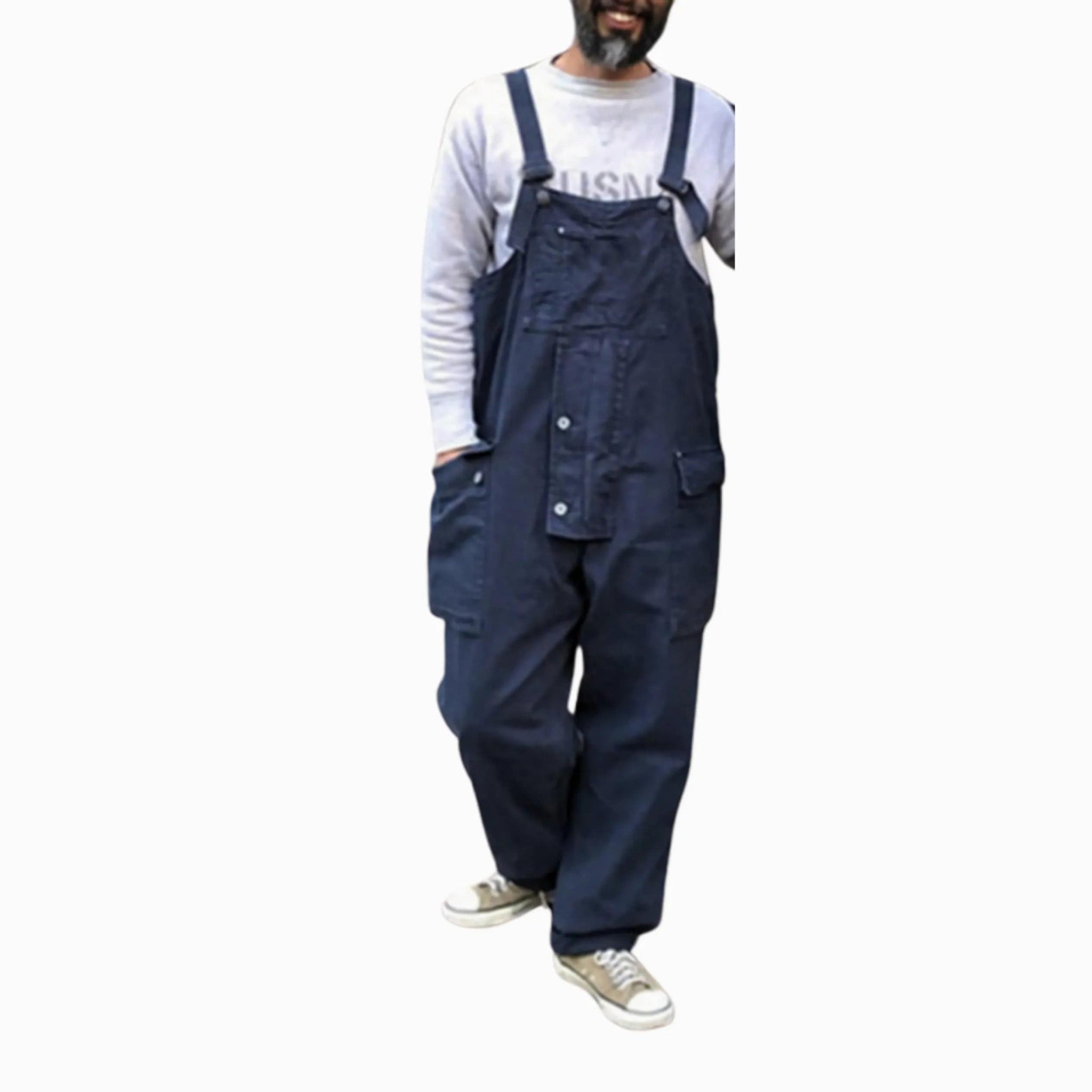 style vintage salopette homme