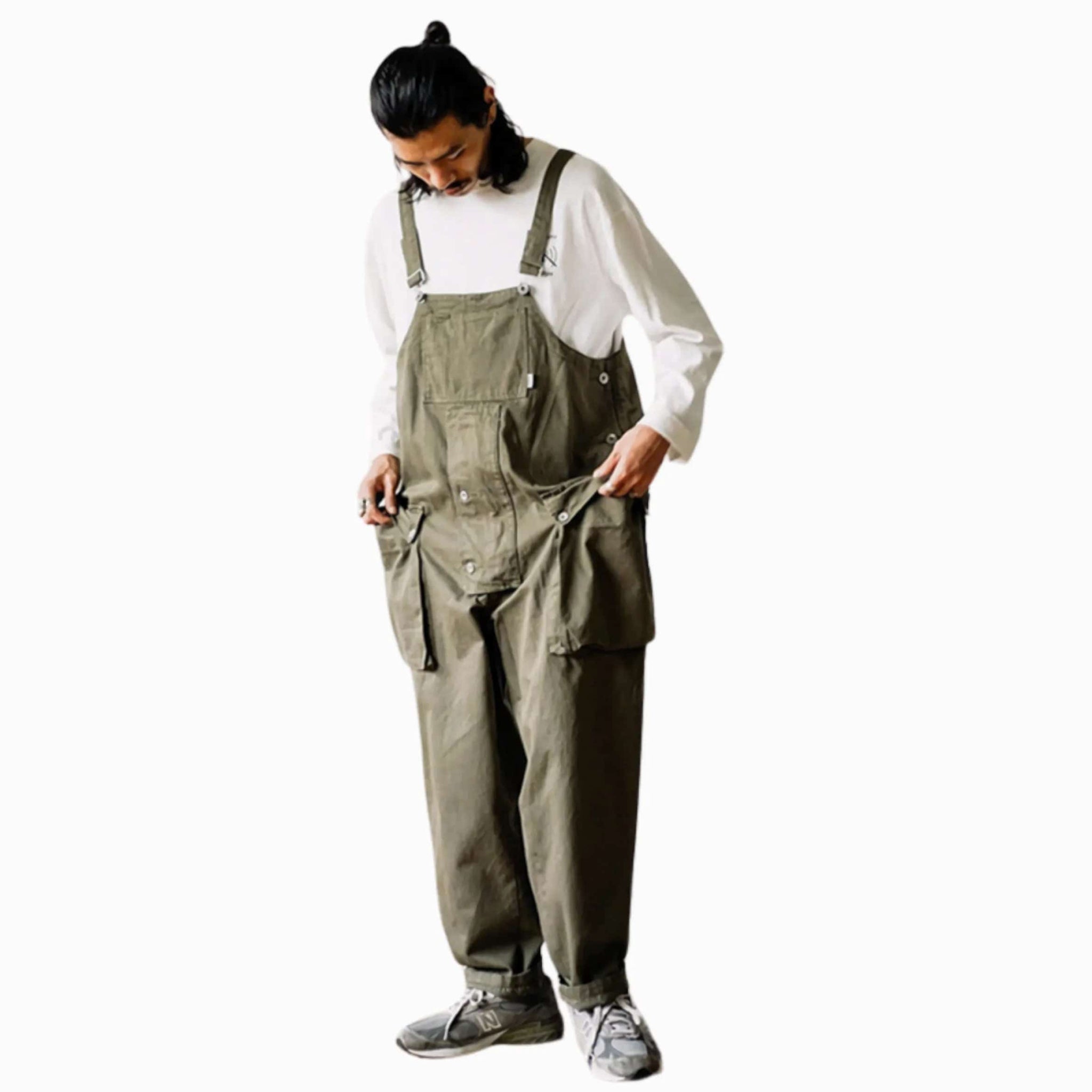 salopette large vintage pour homme