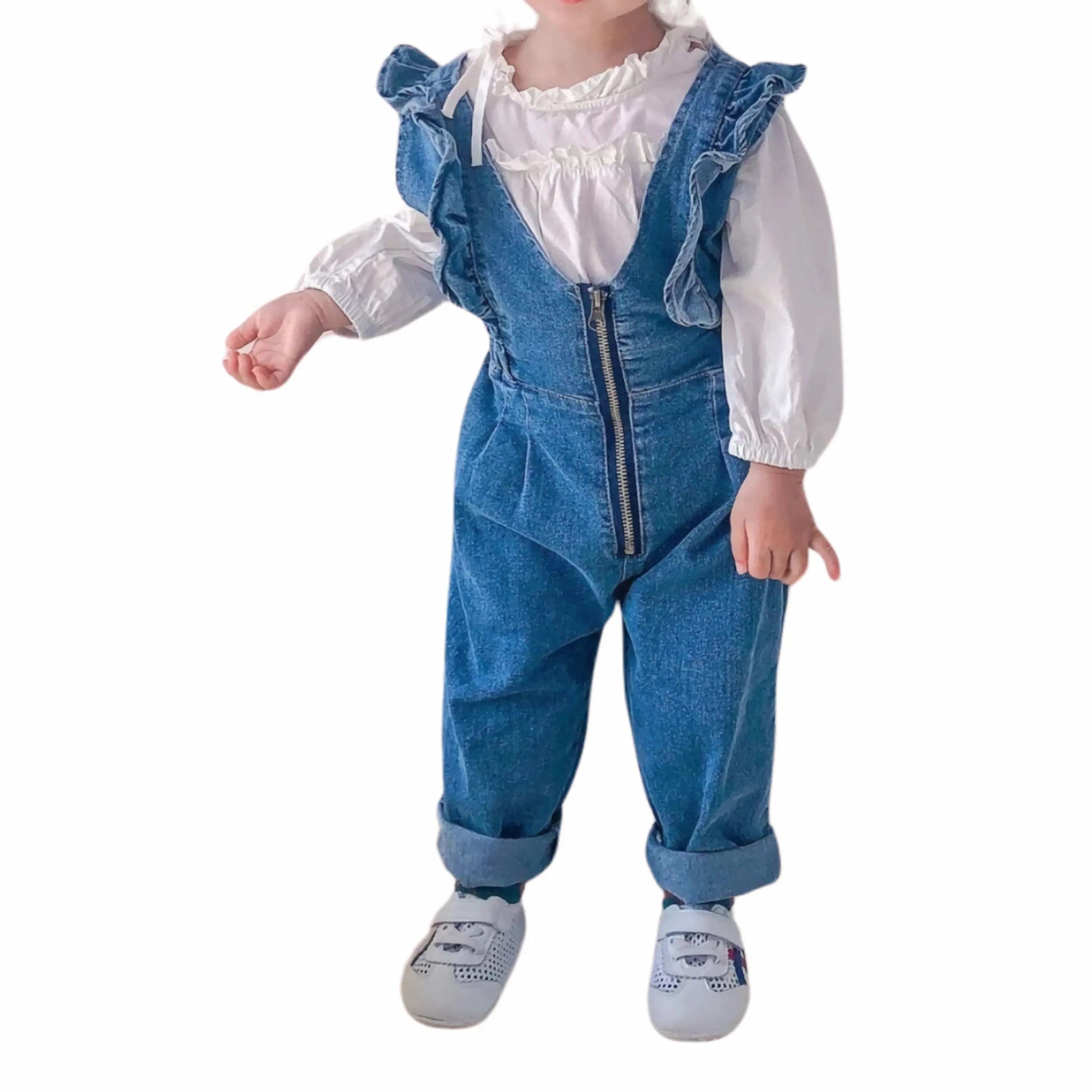style enfant salopette en denim